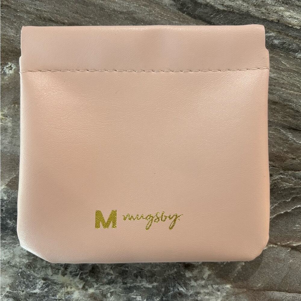 NWT-Leather Blush Pink coin purse- NWT